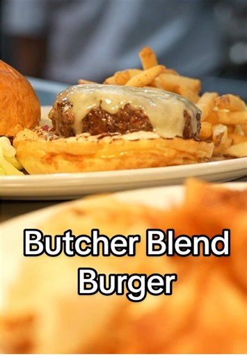 The perfect burger exists. Taste our signature Butcher Blend Butger served for weekend brunch, lunch or dinner! #burger #vegasburgers #cheeseburger #gourmetburger #burgertok