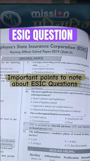 ESIC Nursing Officer Previous Year Question Papers PDF (2011–2026) | Download All Shifts paper