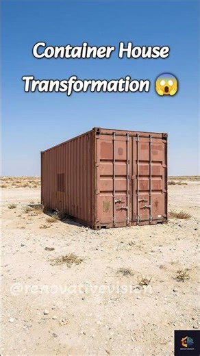 Container House Transformation 😱🏡🔥