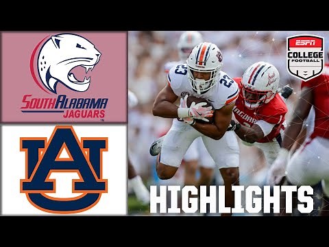 South Alabama Jaguars vs. Auburn Tigers | Full Game Highlights | ESPN College Football