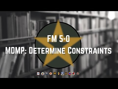 MDMP: Determine Constraints