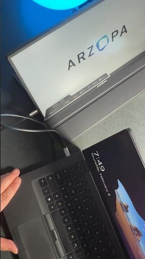 How to Connect Your ARZOPA Monitor to a Laptop 💻🖥️