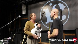 This week's new #RigRundown is with former King Crimson and Nine Inch Nails guitarist Adrian Belew who details and demos the gear he uses to conjure vintage fuzz tones, animal sounds, and quirky soundscapes, including his signature Parker Guitars Fly and Fractal Audio Axe-Fx Ultra. In this preview, Belew demos some of his favorite patches. Watch the whole Rundown: bit.ly/AdrianBelewRR | Premier Guitar