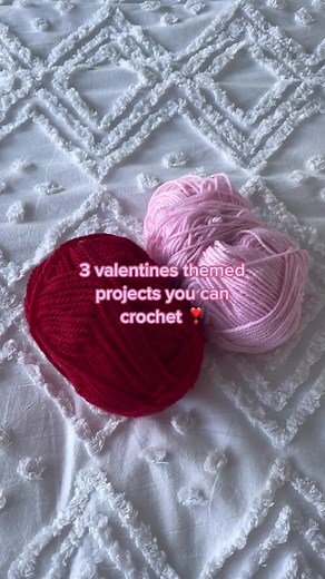 Valentine's Day Crochet Projects Tutorial on YouTube 💌