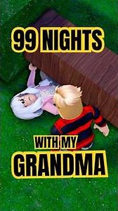 99 Nights In The Forest With My GRANDMA! #roblox #shaneplays