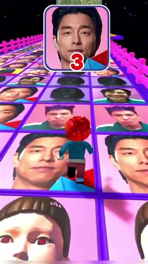 Squad Game Glass Bridge Roblox Part-7 #roblox