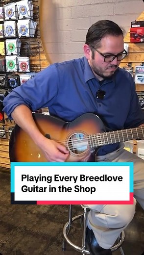 Explore Every Breedlove Guitar Sound in Our Shop