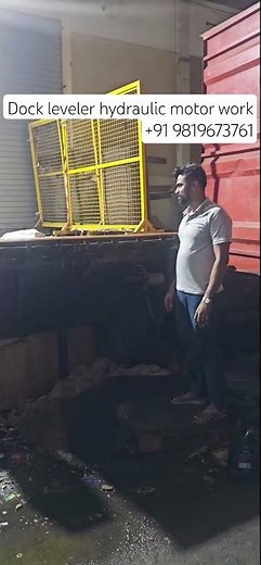 edge dock leveler hydraulic motor maintenance #godown