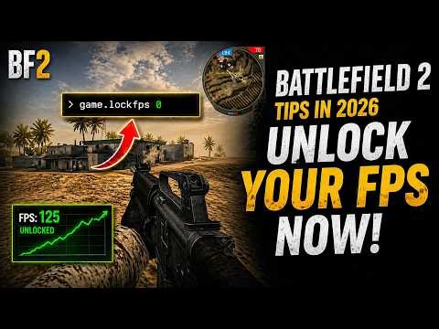 BATTLEFIELD 2 in 2026… UNLOCK YOUR FPS NOW 🚀