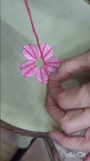 A simple ,easy and beautiful hand embroidery design for beginners
