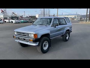 1989 Toyota 4Runner SR5 V6 Walk-around