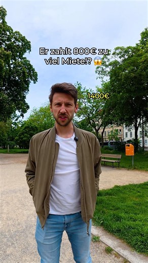 Er zahlt viieel zu viel Miete?! 😳Hättest du gewusst, was die Mietpreisbremse ist?👇
