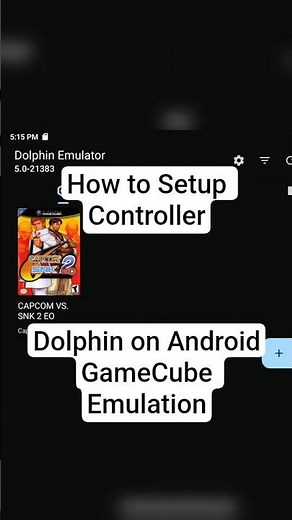 Dolphin Controller Setup on Android | GameCube emulation on Retroid Pocket Nova #gaming #emulation