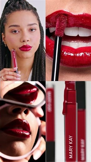 Mary Kay Unlimited Lip Gloss in Cherry Red is so main character coded. ❤️🍒