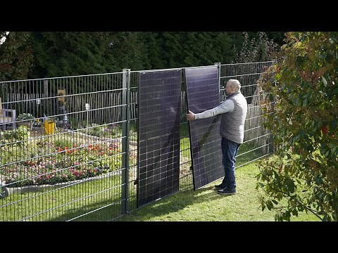 Balkonkraftwerk in 5 Minuten selbst gebaut: Mit Zäunen eigenen Strom erzeugen: ZAUN PV von Greenakku