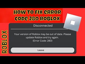 How to fix error code 280 roblox 2026 (easy fix)
