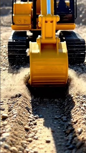 Tiny Excavator, BIG Tracks! 🚜 Watch This RC Machine Dig & Move!