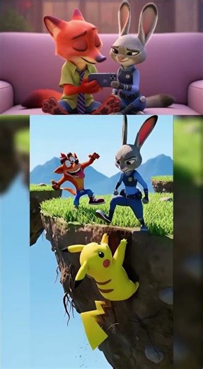 They Actually Started Fighting?! 👀💥 #zootopia #judyhopps #4k #disney #zootopia2 #reactionvideo