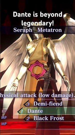 Finished SMT 3 and what a ride. Dante the goat and Demi-fiend was cold blooded. One of the best RPG.