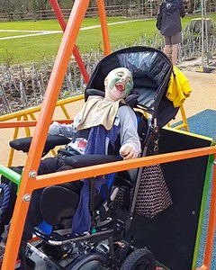2.3K views · 173 reactions | Six-year-old Zac and his family have been using the services of Chestnut Tree House since he was born. Before last weekend Zac had never been on a swing, but as you can see he absolutely loved experiencing the accessible swing in our play park for the first time!  | Chestnut Tree House | Facebook