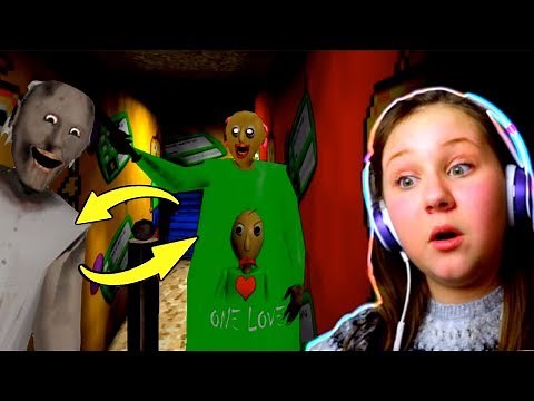 Baldi's Basics Switch Up in Granny's House!! Granny Extreme (Horror Game)