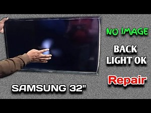 Samsung led tv no image problem solution model no UA32T4010ARXL