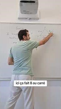 Utiliser la réciproque théorème de Pythagore. #maths #college #pythagore