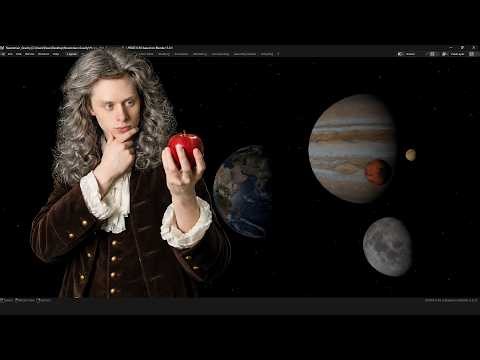 Newtonian Gravitation In UPBGE | Python (Tutorial)