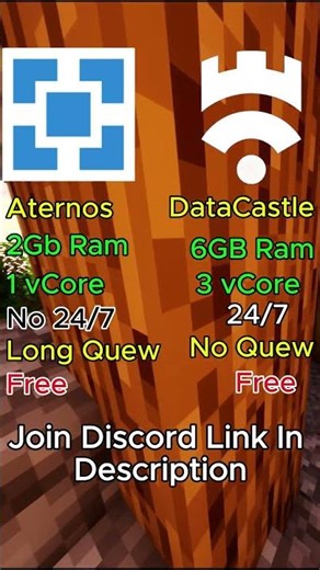 free Minecraft hosting 6 gb ram 24/7 online #trending #minecrafthosting #minecraftserver #aternos