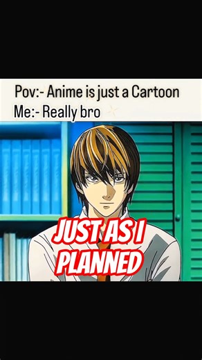 When someone says Anime is cartoon😈⚡ #anime #shorts #shortvideo #fyp