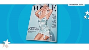 See Sabrina Carpenter channel Marilyn Monroe on Vogue cover