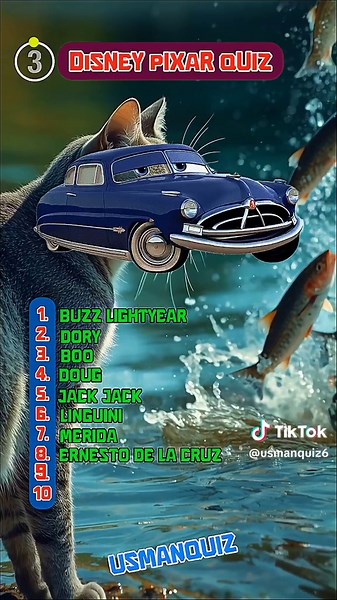 Can You Guess The Disney Pixar Character? 🔥 Only 1% Get All Right! | #DisneyPixarQuiz #PixarCharacters #GuessTheCharacter #PixarChallenge #DisneyQuiz #AnimatedMovies #MovieTrivia #ViralQuiz #FYP #TrendingNow #usmanquiz6