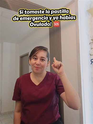 🆘El gran mito de la pastilla del día después 🚨 Si ya ovulaste, la pastilla de emergencia no va a funcionar ❎ Suena alarmante, pero te explico científicamente por qué ? El principal mecanismo de esa pastilla es retrasar o inhibir la ovulación para que el espermatozoide no encuentre ningún óvulo para fertilizar. Si el óvulo ya salió de su