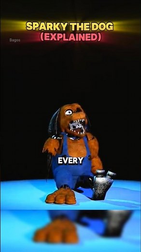 😱Creppy Origin of Sparky The Dog #fnaf #fivenightsatfreddys