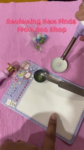 DIY Wax Stamp Set from Eco Shop: Fun Creation!