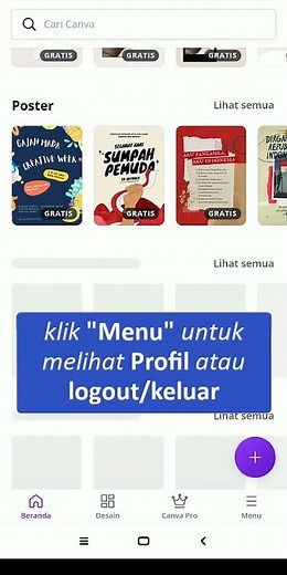 Cara Install Canva & Login di HP