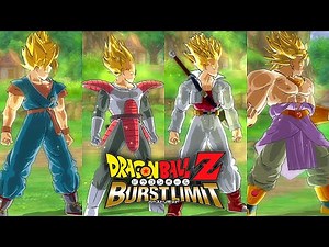 Dragon Ball Z Burst Limit - All Characters & Costumes (4K 60FPS)