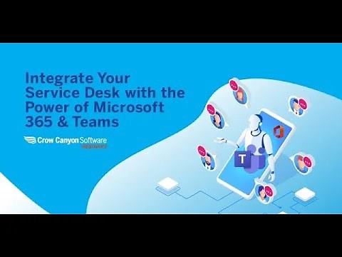 MS Teams Chatbot: Integrate Your Service Desk with The Power of Microsoft 365, Bots & Teams Weinar