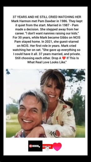 37 Years & He Still Cried: Mark Harmon & Pam Dawber ❤️ #shorts