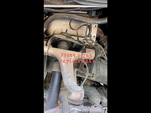 Mercedes W163 Ml350/430/500 Front strut replacement