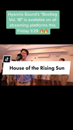 Hyannis Sound records a live album every summer & our latest is available this Fri 1/29 ‼️ This could be u - audition via our bio! #fyp #foryou #music