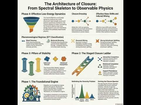 A Single Closure Operator Can Generate Forces And Mass