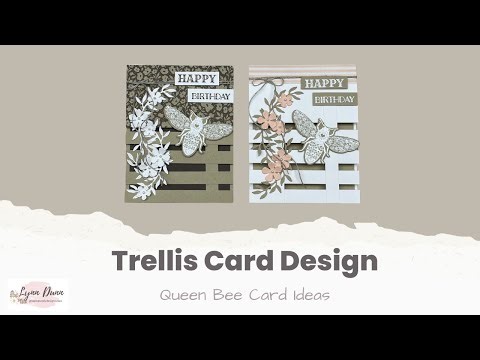 Trellis Design for Cardmaking
