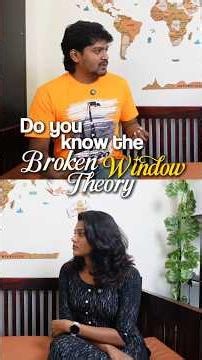 Do you know the Broken Window Theory🤯🪟| Biscuits With Tea