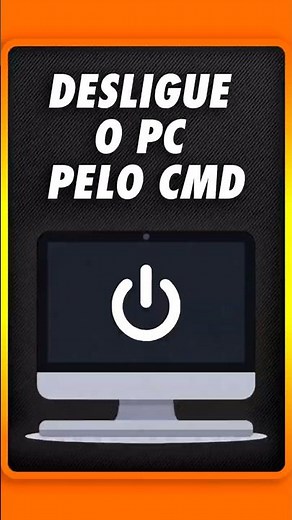 COMO DESLIGAR O PC PELO CMD (PROMPT DE COMANDO)