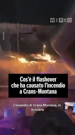 Flashover: Il devastante fenomeno dell'incendio di Crans-Montana