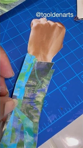 Collaging means thinking outside the box and creating what is unseen to fit your puzzle. #collage