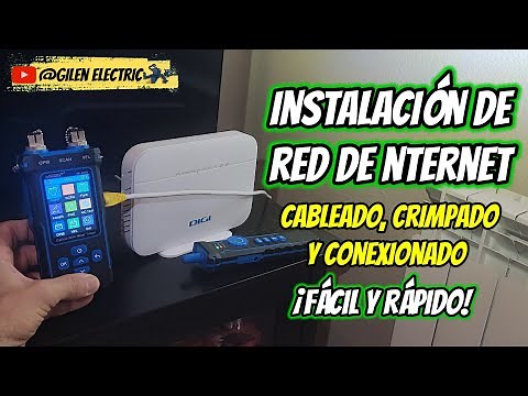 How to Install an RJ-45 Network Cable | Step-by-Step: Hole Punching, Crimping, and UTP Tester