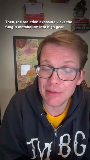 These fungi eat radiation. #shorts #science