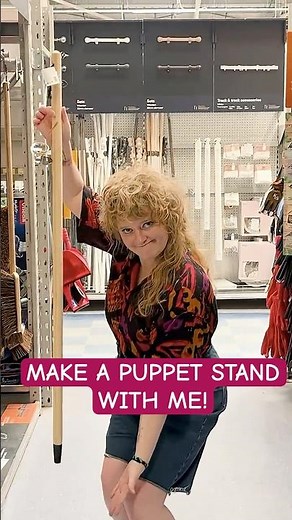 Come and Build a Puppet Stand From Scratch with Me! (On a Budget)
